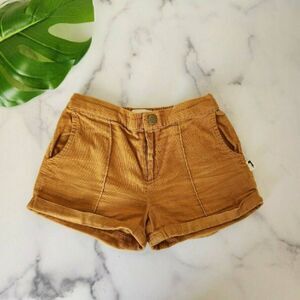 Lacey Lane girls toddler 3t Autumn copper penny corduroy shorts vintage style pl